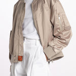 Bomber raso donna DAILY TAUPE bombers original 