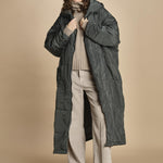 piumino lungo. 90110 FOREST sittingsuit 