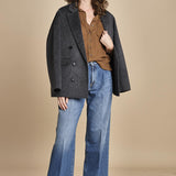 TACY camicia in jersey BETB500 WALNUT hartford 