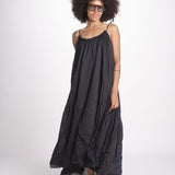abito con arriccio PAOLABLATU NOIR laraethnics 