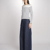 T-shirt a righe GABY 6EVB05-V13744 ECRU MARINE vanessa bruno 