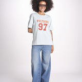 t-shirt 97 over JWTS02865 BABY BLUE zadig & voltaire 