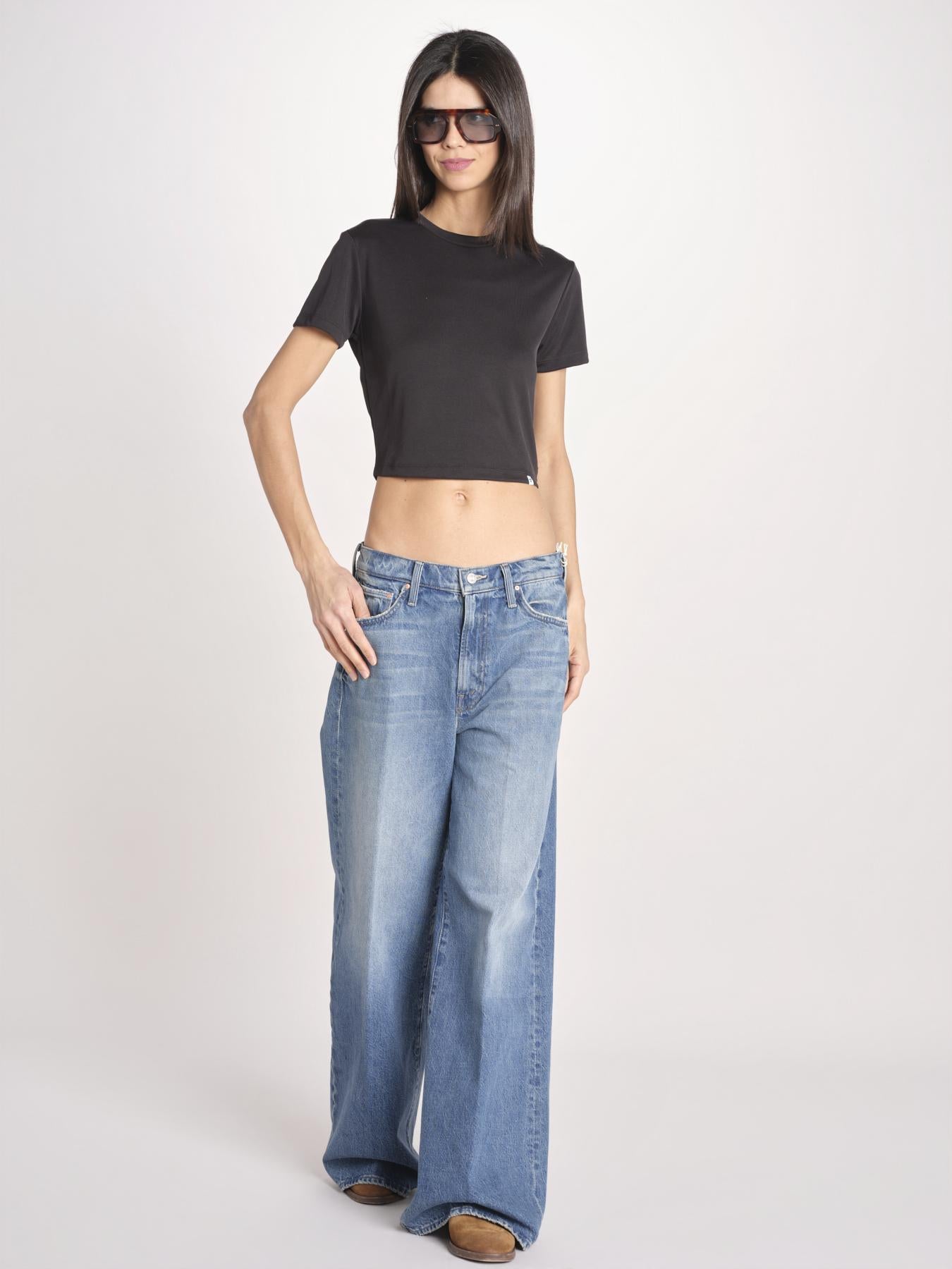 t-shirt costine PARGA 026TS614RM NERO woc 