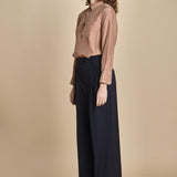 pantalone con pinces tela lana ADELFI 2525136072600 001 weekend maxmara 