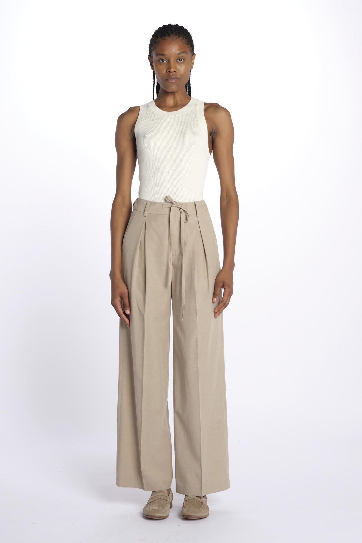 Pantaloni con pences 252-2603 6204 vis a vis 
