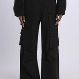 Pantaloni con tasconi LV24S-PT11 BLACK lvir 