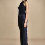 denim skinny cropped LINDY OPEN BLU true avenue 