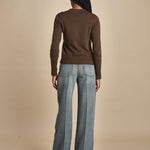 d2501005 girocollo slim by milaura. d2501005 311 MORO milaura 