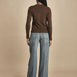d2501005 girocollo slim by milaura. d2501005 311 MORO milaura 