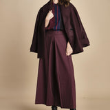 pantalone con sfondo piega BY_1779P BURGUNDI bodice 