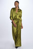 2-pleat satin trousers