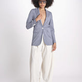 giacca lunga spina piccola FD3932 NAVY circolo 1901 