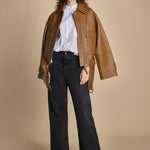 camicia con plastron GRANDETANTE WHIRE laurence bras 