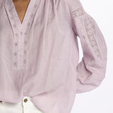 Camicia polo pizzo nervature NIPOA PARME452 vanessa bruno 