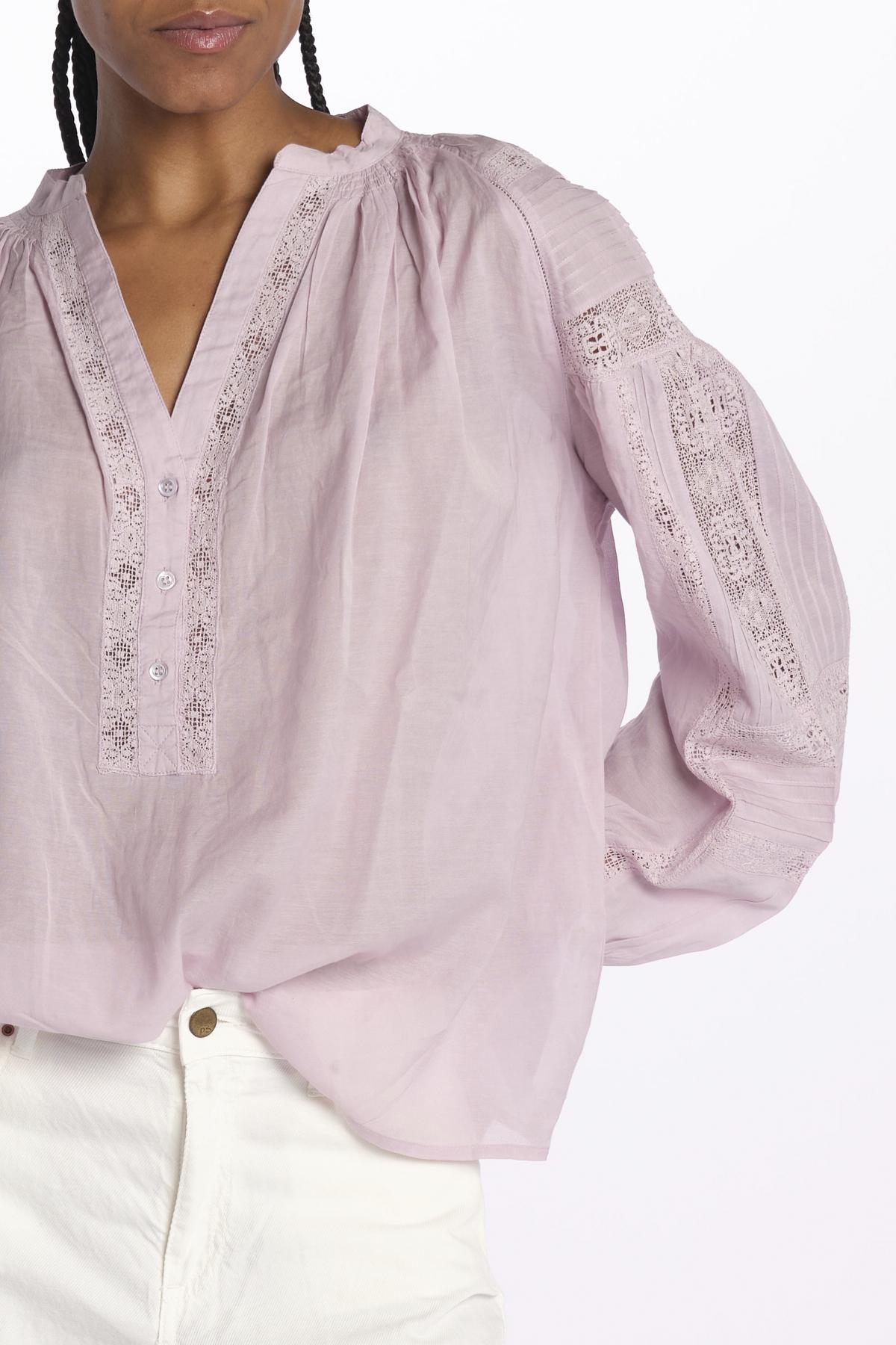 Camicia polo pizzo nervature NIPOA PARME452 vanessa bruno 
