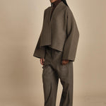 easy jacket in panno CAPA MINK TAN sofie d'hoore 