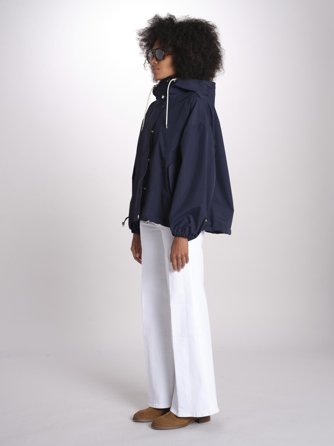 Parka in denim waterproof LMH-1059 DB09 NAVY mackintosh 