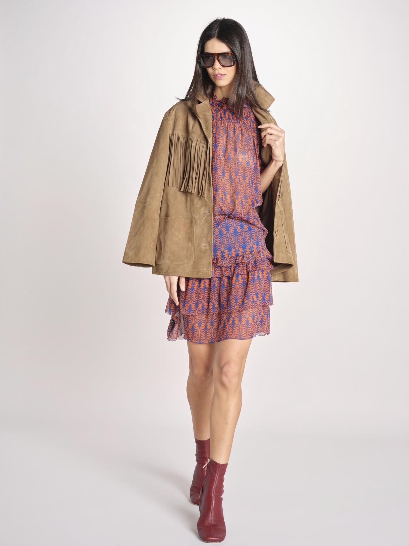 camicia con arricciature KBL0137 TE0271 kristina ti 
