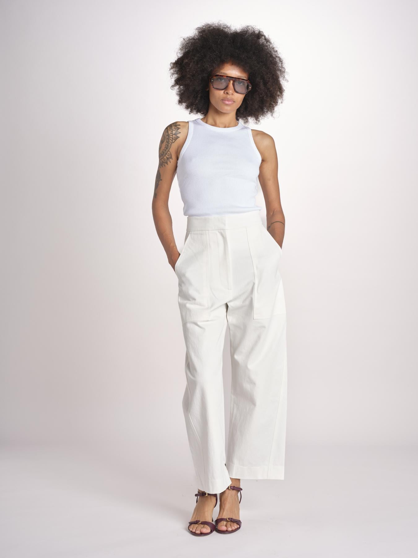 pantalone con tasche DIOME 1767 SALT studio nicholson 
