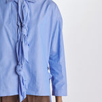  JDPF23SR15012993MAGGIESHIRT1 BLUE COTTON jejia 