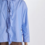  JDPF23SR15012993MAGGIESHIRT1 BLUE COTTON jejia 