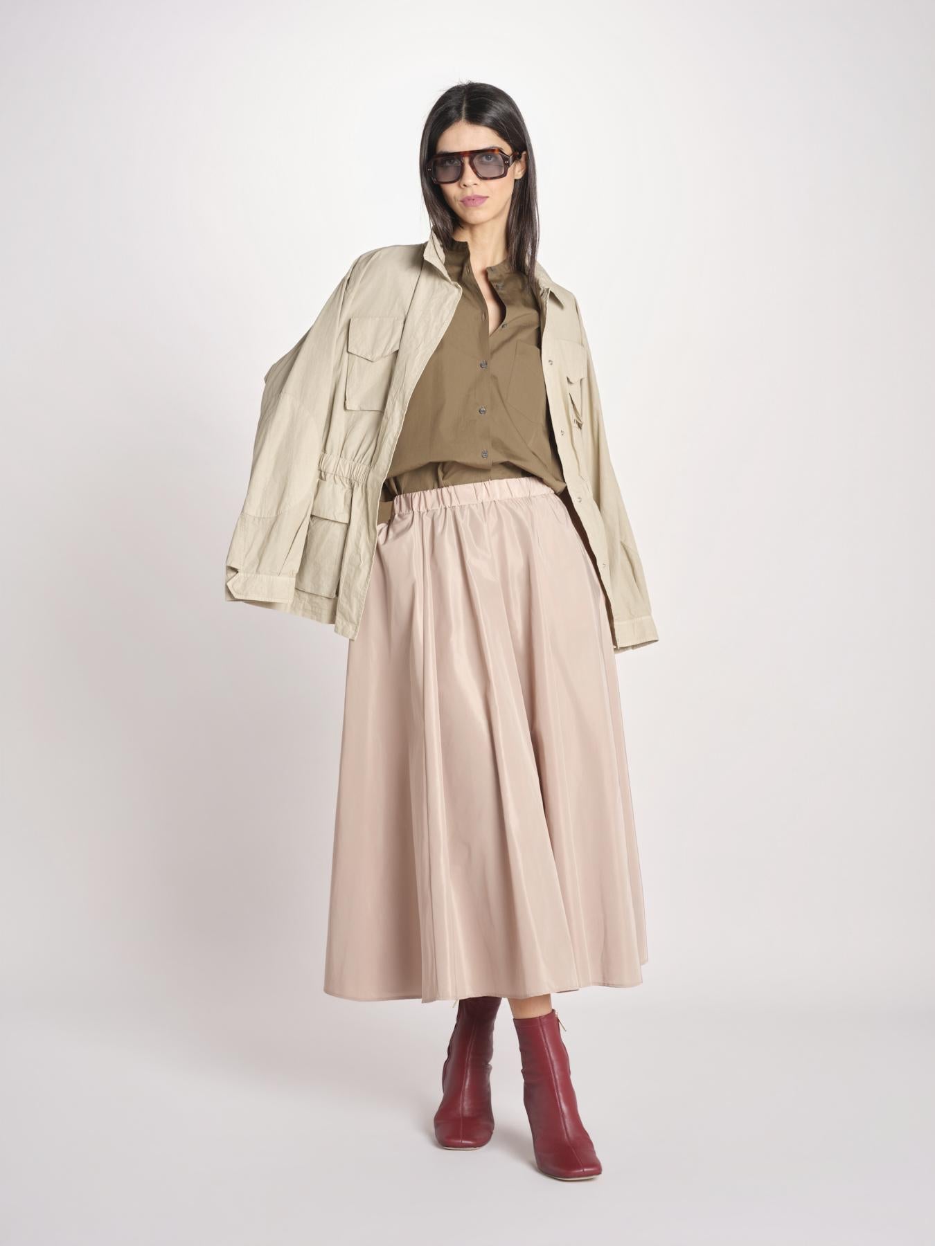 gonna a ruota in nylon 5N23 01047 BEIGE aspesi 