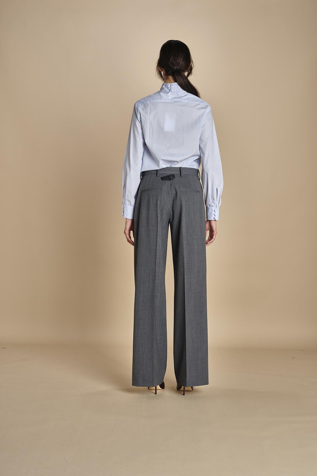 pantalone in gabardina B0423047 8737 n21 