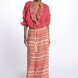 Camicia con rouches Frill Shirt FRS FLUORED yvonne s. 