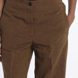 Pantalone lino 7128 25784 690 pomandère 