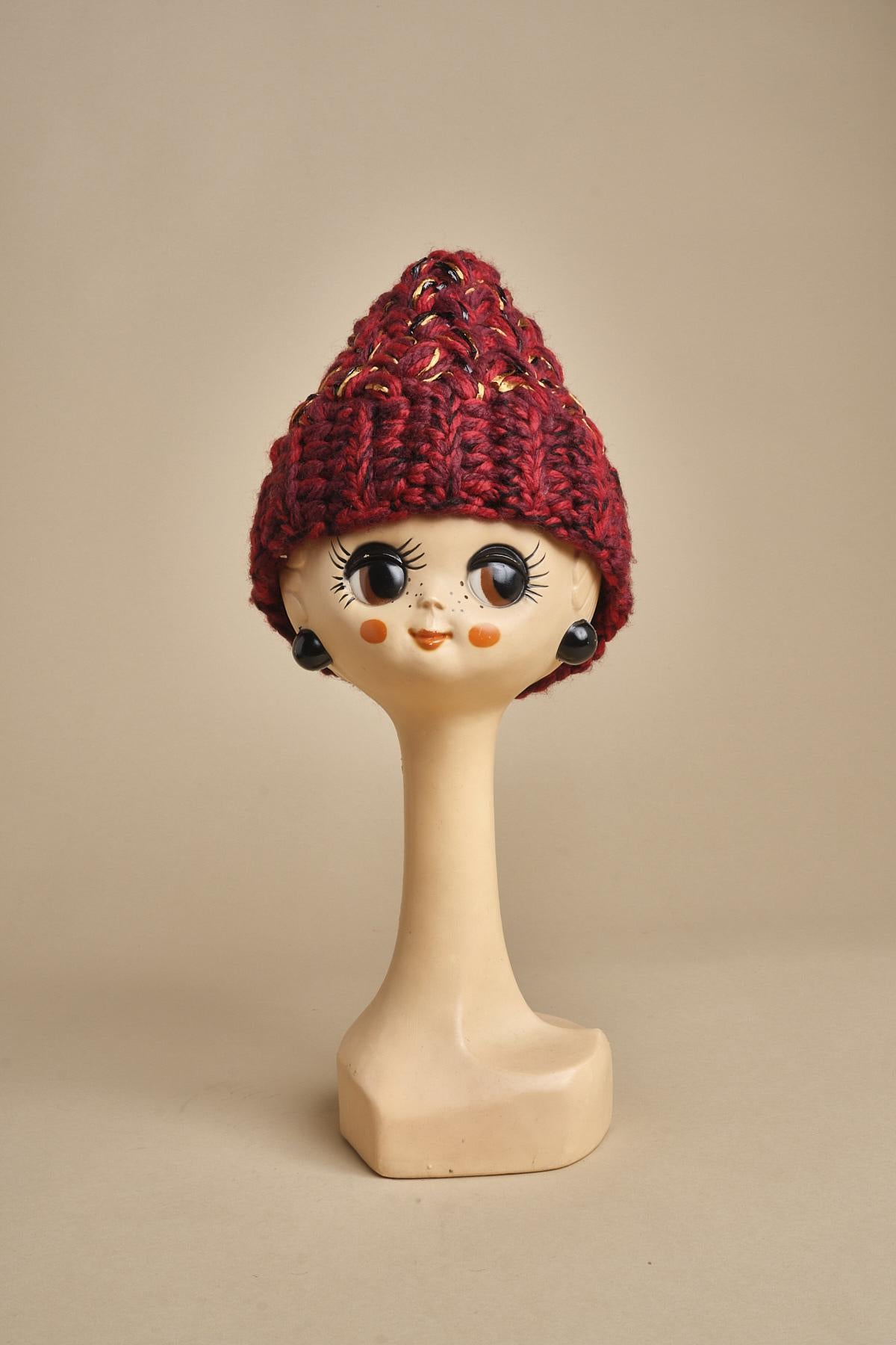 cappello lana e raffia H519 V4 exQUISITEJ 