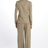 Blazer BICE doppio petto tela lana BICE33035556 112 quelledue 