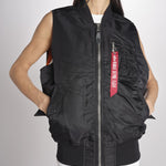 Gilet SS156146 03 BLACK alpha 