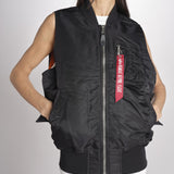 Gilet SS156146 03 BLACK alpha 