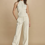 top in cady con schiena nuda 31357-313 LATTE 02 federica tosi 