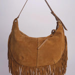 Borse grande con frange SWING XL FRANGES COGNAC ba&sh 