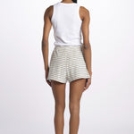 Shorts spugna righine SAFE SHORTS BIANCO howlin' 