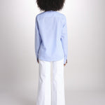 camicia a righe con collo guru MICA5630 BA milaura 