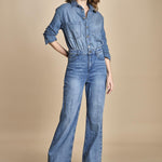 tuta denim BLOOM BLUEJEANS ba&sh 