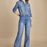 tuta denim BLOOM BLUEJEANS ba&sh 
