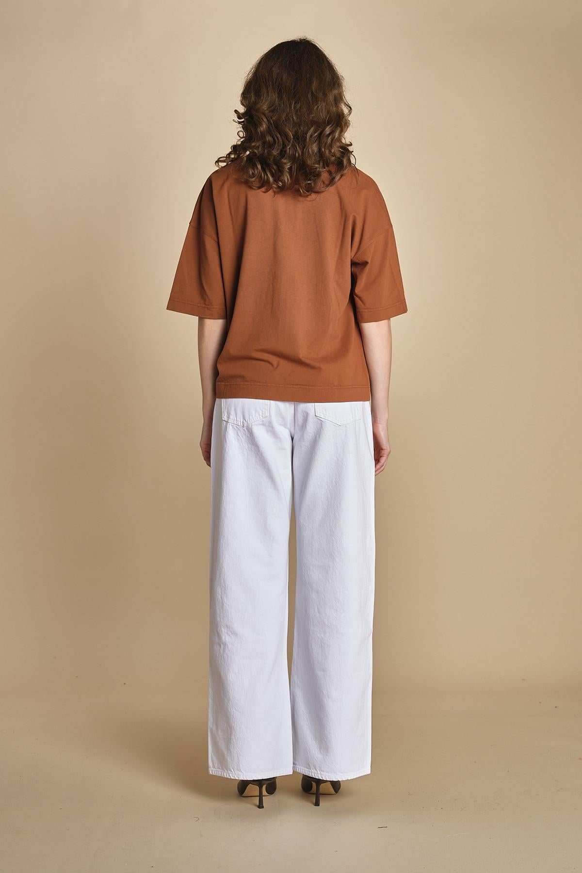 t-shirt girocollo manica corta 3712 1208T circolo 1901 