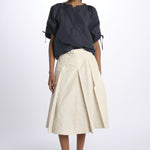 Gonna UTILITY pieghe taffetas 36118LCE STONE phillip lim 