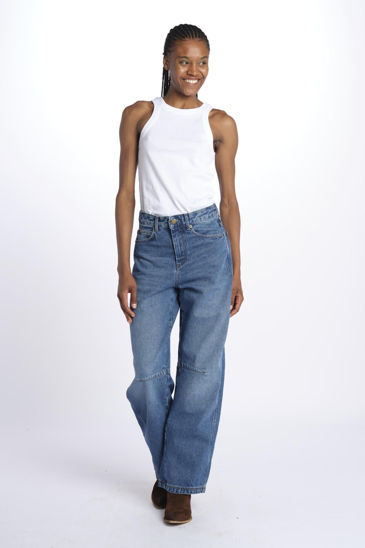 ELIOTT pantalone con cucitura JEA1613ELIOTT BLE0125S soeur 