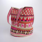 RAVEN shoppin bag G12W-0005-3090 PINK RED guanabana 