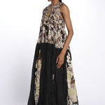 Abito s/m fiori Maxi Hippydress Sleeveless MHS FF4 BFF4 yvonne s. 