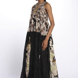 Abito s/m fiori Maxi Hippydress Sleeveless MHS FF4 BFF4 yvonne s. 