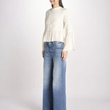 camicia m/l goffrata 039 CREAM sea ny 