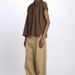 Camicia VALLO m/c poppeline 2515111032600 011 weekend maxmara 