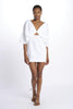 DRESS HELLI mini abito con manica a sbuffo