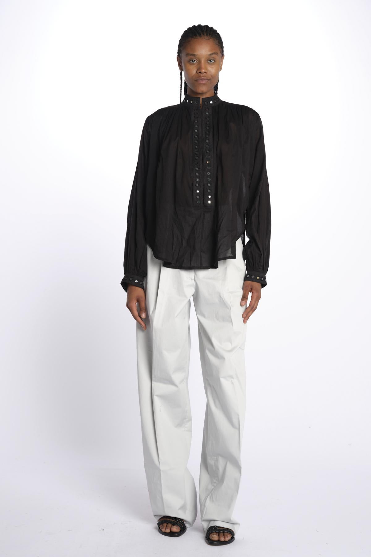 Camicia GATE plastron specchietti GATE BLACK laurence bras 