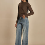 d2501005 girocollo slim by milaura. d2501005 311 MORO milaura 
